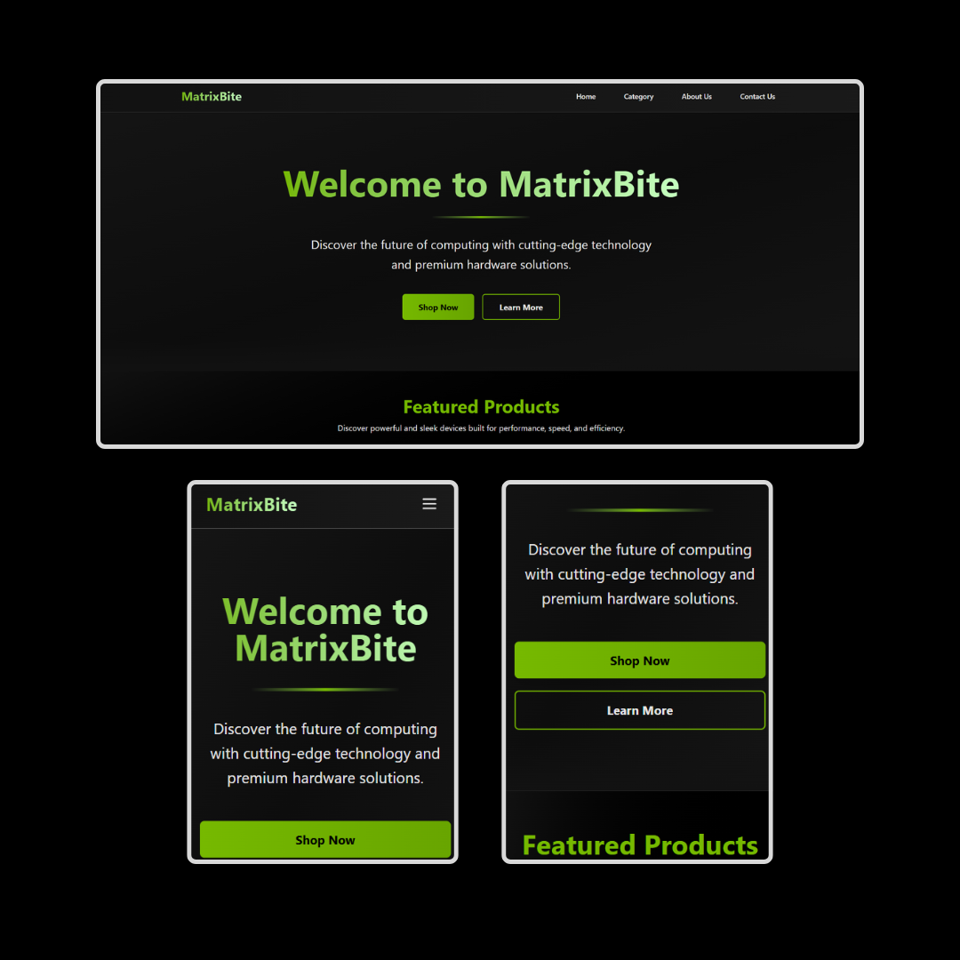 Matrix Bite Dashboard